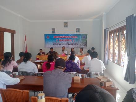 Musyawarah Desa Penyusunan RKP Desa  Tahun 2027